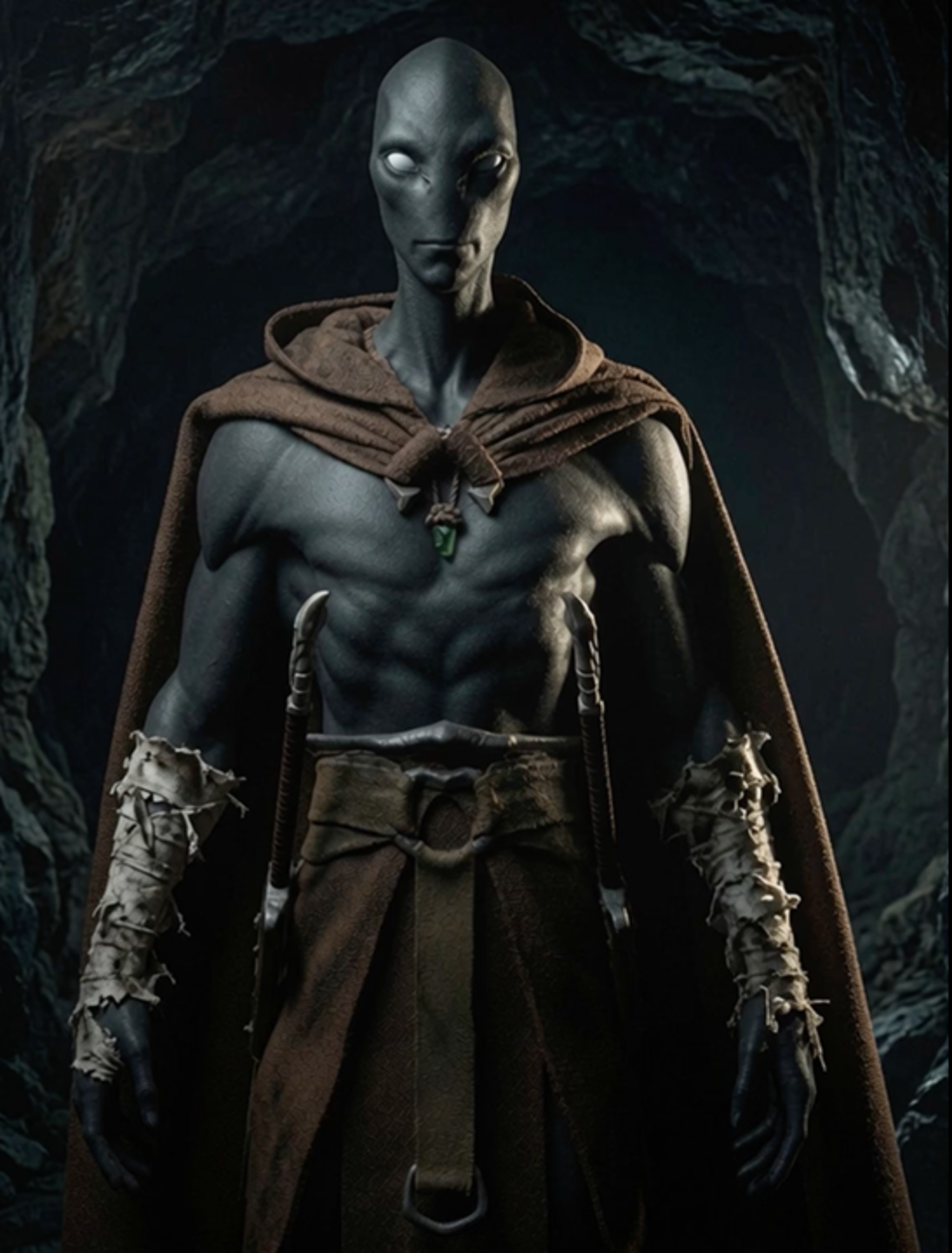 Estátua em corpo inteiro